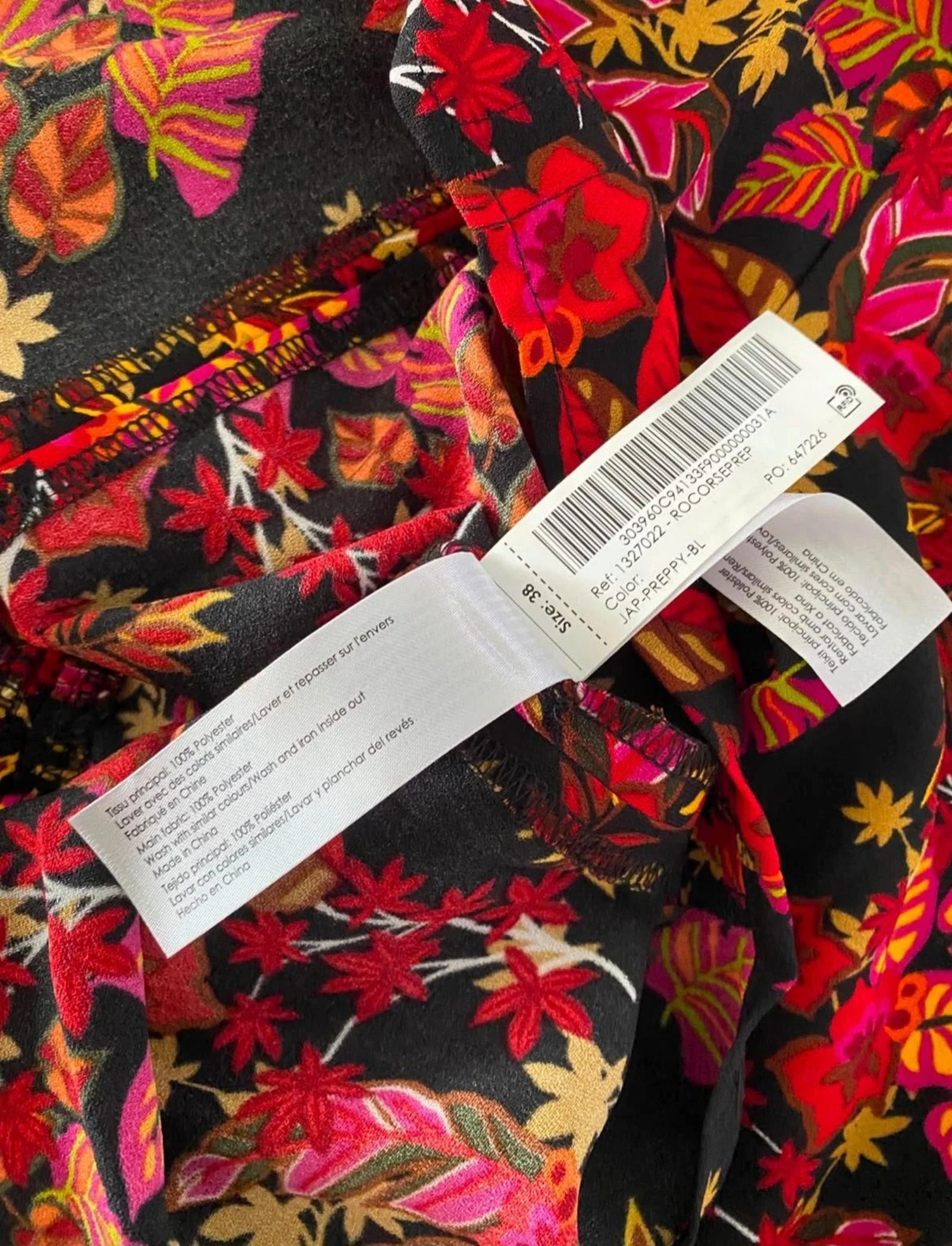 🌺 Magnífico Vestido floral -Talla M - Nuevo con etiqueta 🌺 – photo 7